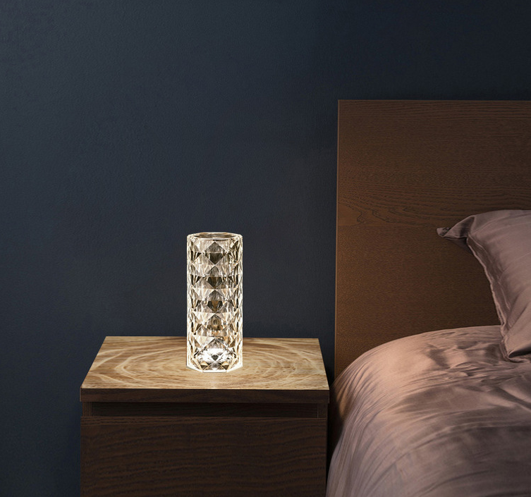 Touch Dimming Atmosphere Diamond Night Light - TripleM Store