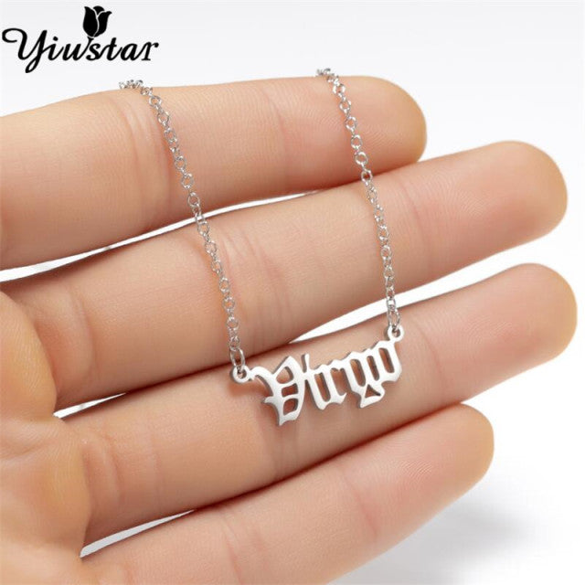 Star Sign Necklace - TripleM Store