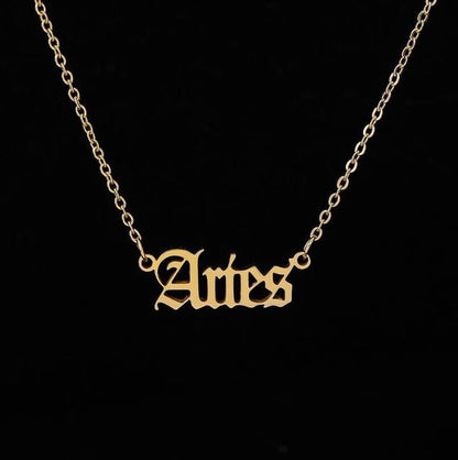 Star Sign Necklace - TripleM Store