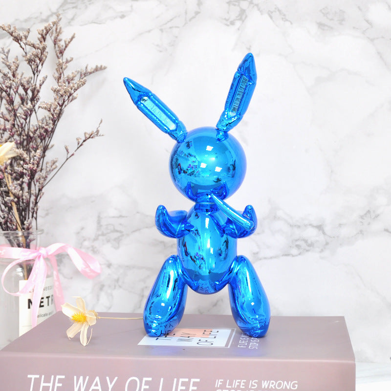 Balloon rabbit Handmade Sculpture For Home - TripleM Store