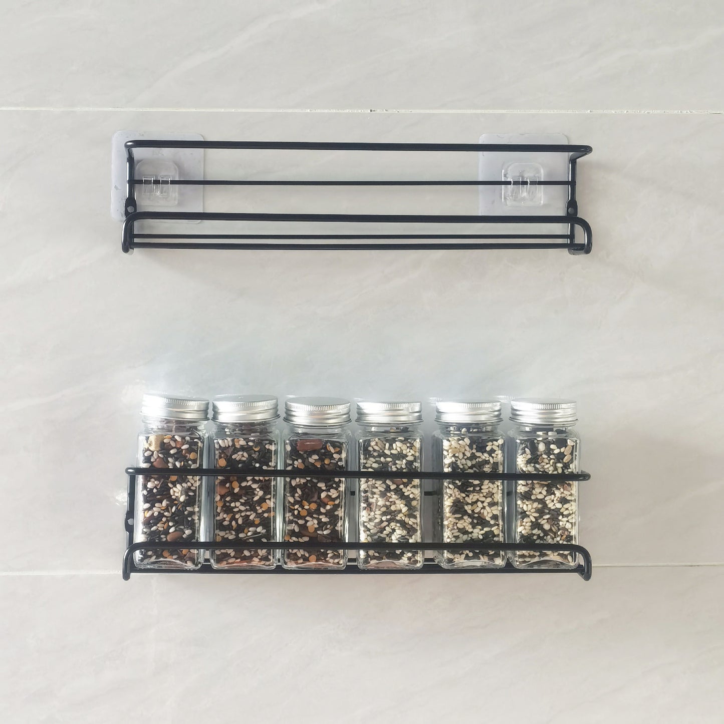 Simple Wall Hanging Seasoning Rack - TripleM Store