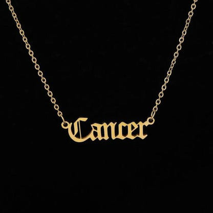 Star Sign Necklace - TripleM Store