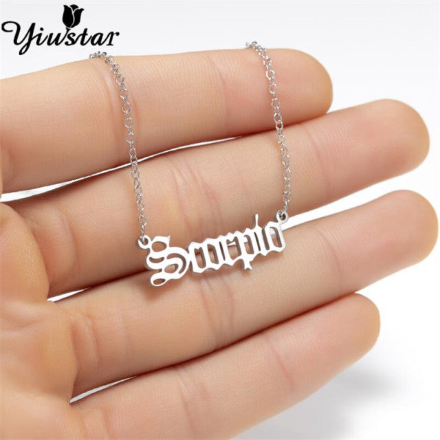 Star Sign Necklace - TripleM Store