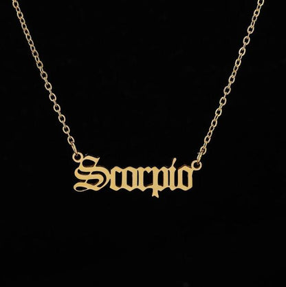 Star Sign Necklace - TripleM Store