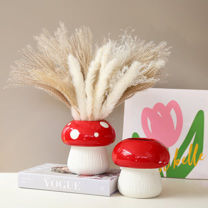 New Creative Mushroom Ceramic Vases - TripleM Store