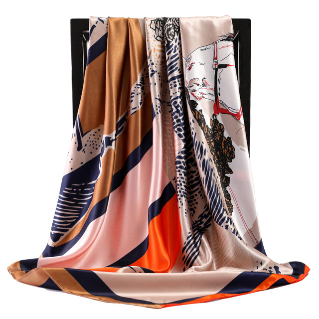 Women's Silk Scarf - TripleM Store