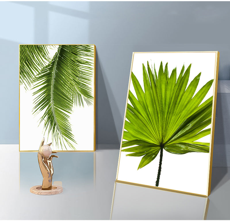 Home Decor Green Plant Canvas Painting - TripleM Store