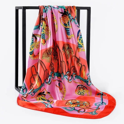 Women's Silk Scarf - TripleM Store