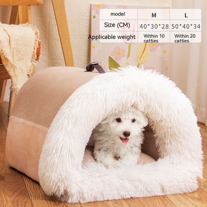 Autumn And Winter Warm Dog Nest - TripleM Store