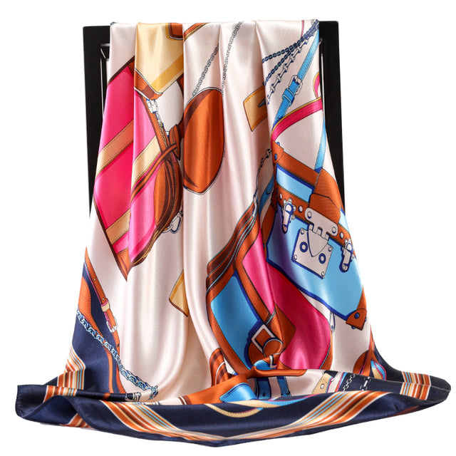 Women's Silk Scarf - TripleM Store