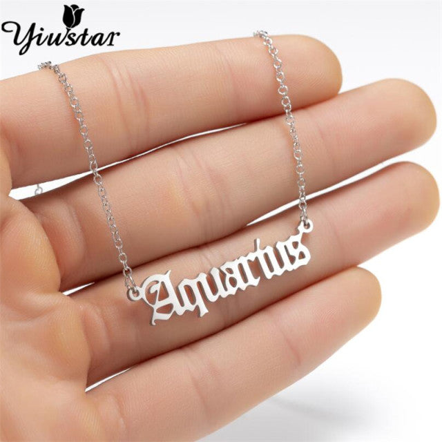 Star Sign Necklace - TripleM Store