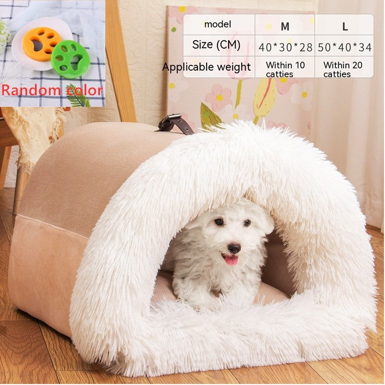 Autumn And Winter Warm Dog Nest - TripleM Store