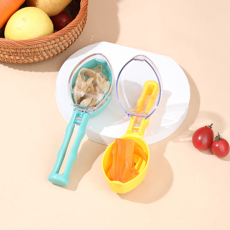 Covered Storage Type Peeler Kitchen Gadgets - TripleM Store