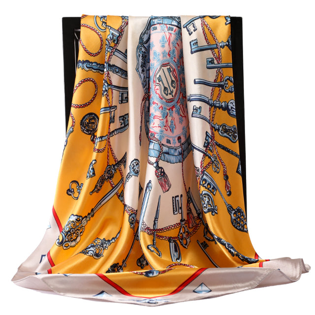 Women's Silk Scarf - TripleM Store