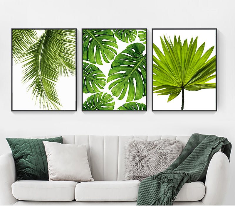 Home Decor Green Plant Canvas Painting - TripleM Store