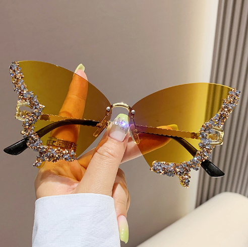 Diamond Butterfly Sunglasses - TripleM Store