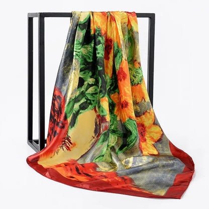 Women's Silk Scarf - TripleM Store