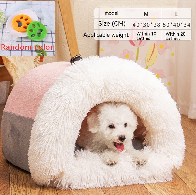 Autumn And Winter Warm Dog Nest - TripleM Store