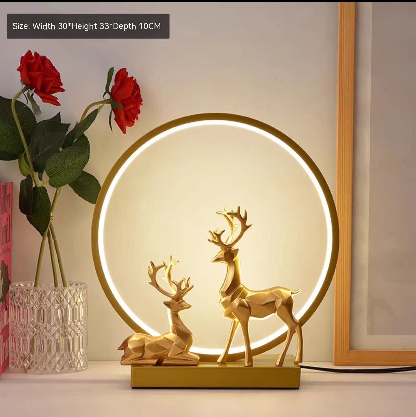 3D Inner Carving Crystal Gift Lamps - TripleM Store