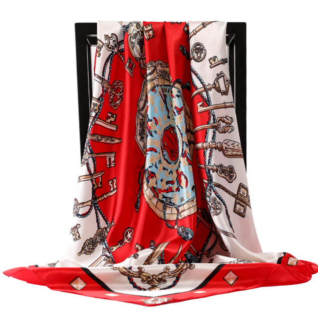 Women's Silk Scarf - TripleM Store