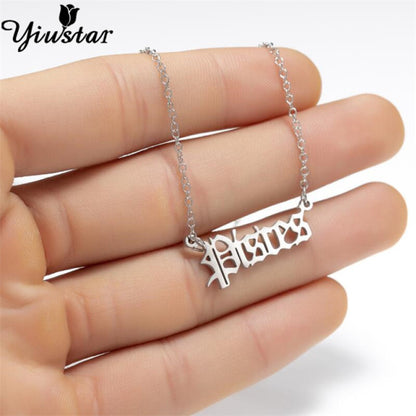 Star Sign Necklace - TripleM Store