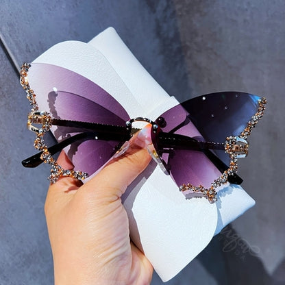 Diamond Butterfly Sunglasses - TripleM Store