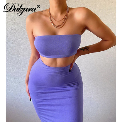 Bodycon Tube Skirt Set - TripleM Store