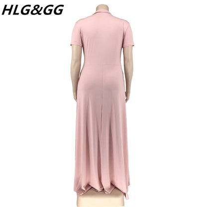 A-Line Long Plus Size Dress - TripleM Store