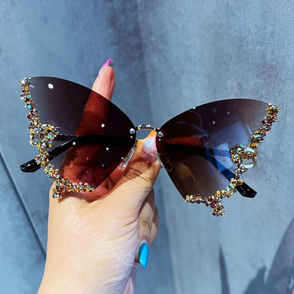 Diamond Butterfly Sunglasses - TripleM Store