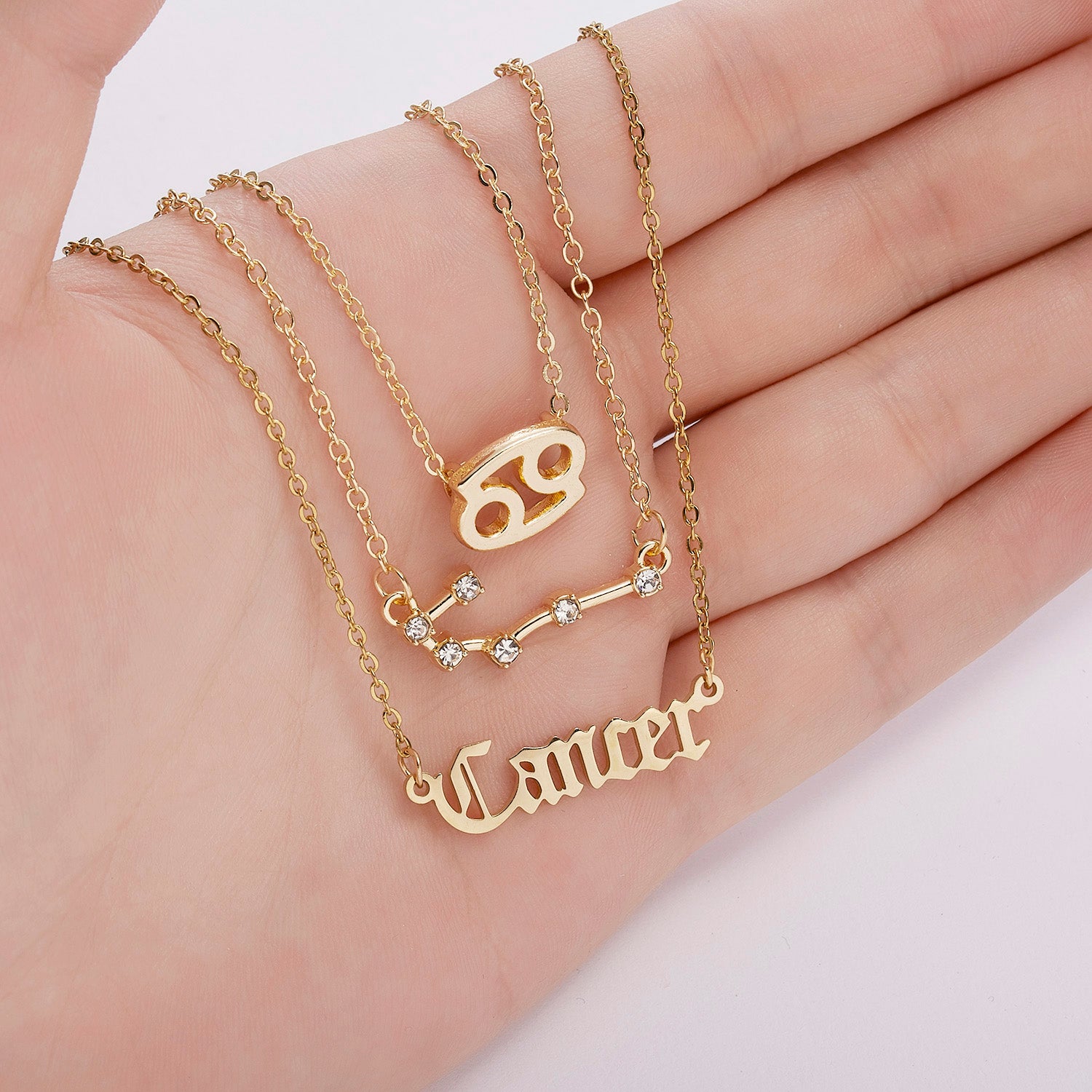 Zodiac Sign Pendant Necklace - TripleM Store