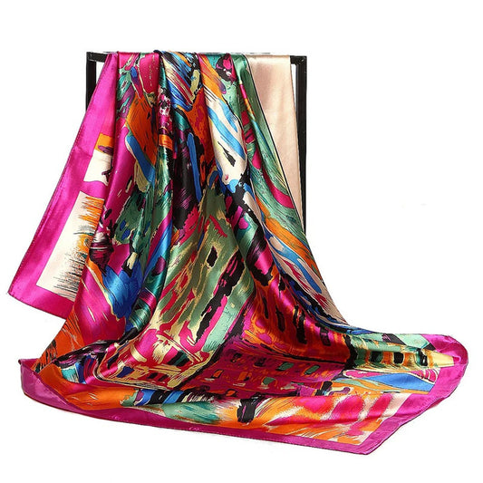 Women's Silk Scarf - TripleM Store