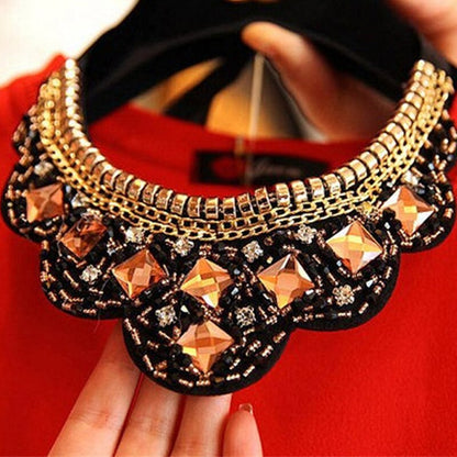 Fashionable Statement Choker Necklace - TripleM Store